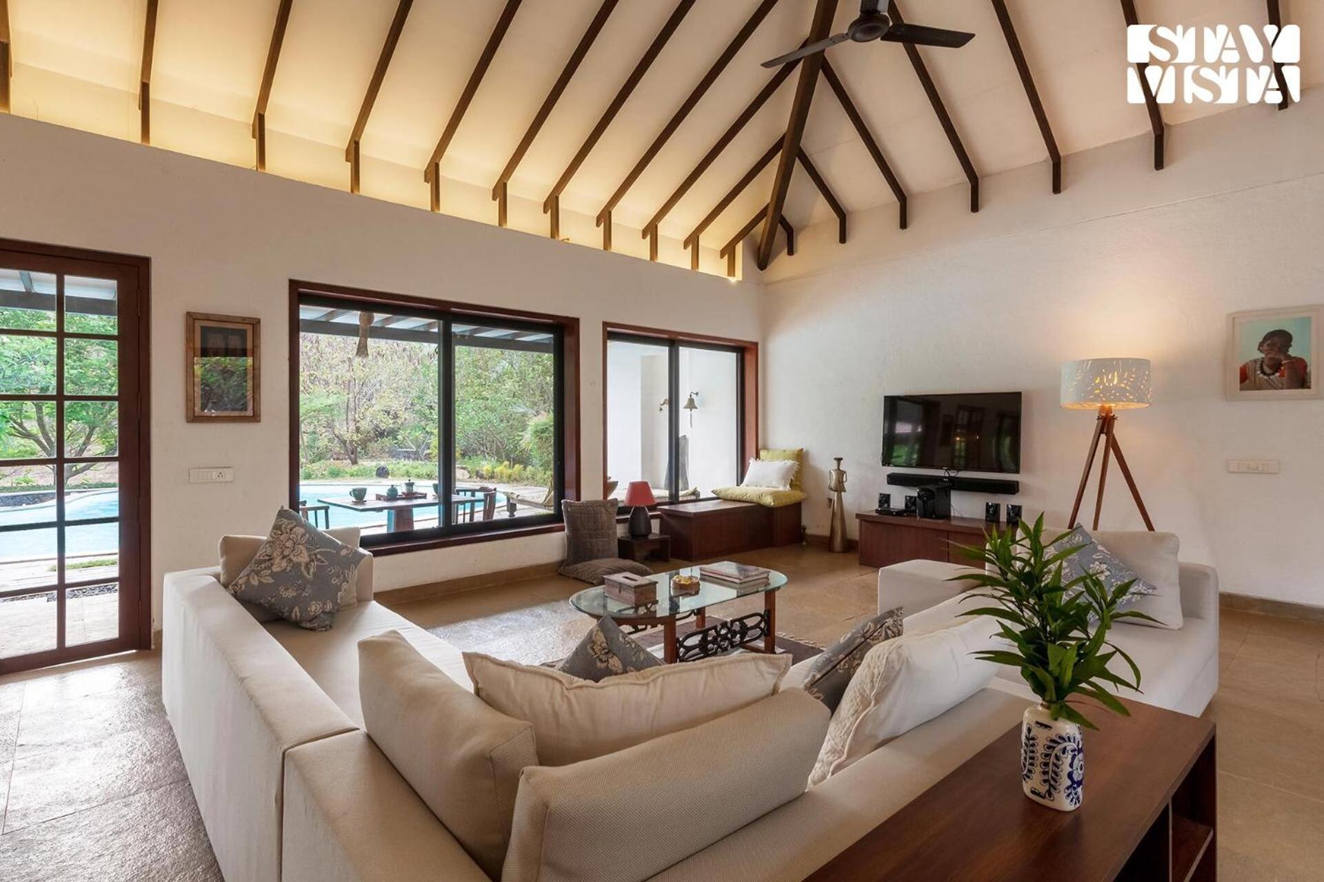 Wander Beyond By Stayvista - Featuring A Bali-Themed Abode And A Refreshing Swimming Pool Алибаг Екстериор снимка