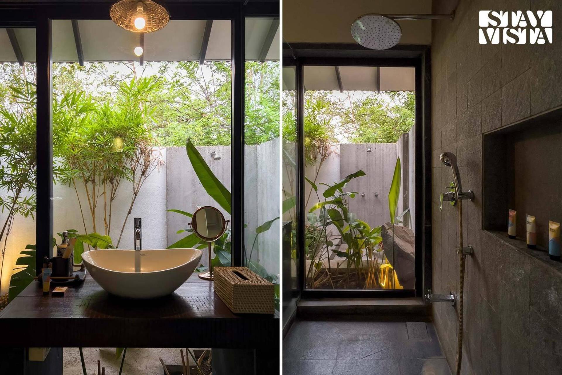 Wander Beyond By Stayvista - Featuring A Bali-Themed Abode And A Refreshing Swimming Pool Алибаг Екстериор снимка